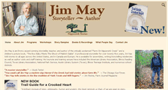 Desktop Screenshot of jimmaystoryteller.com